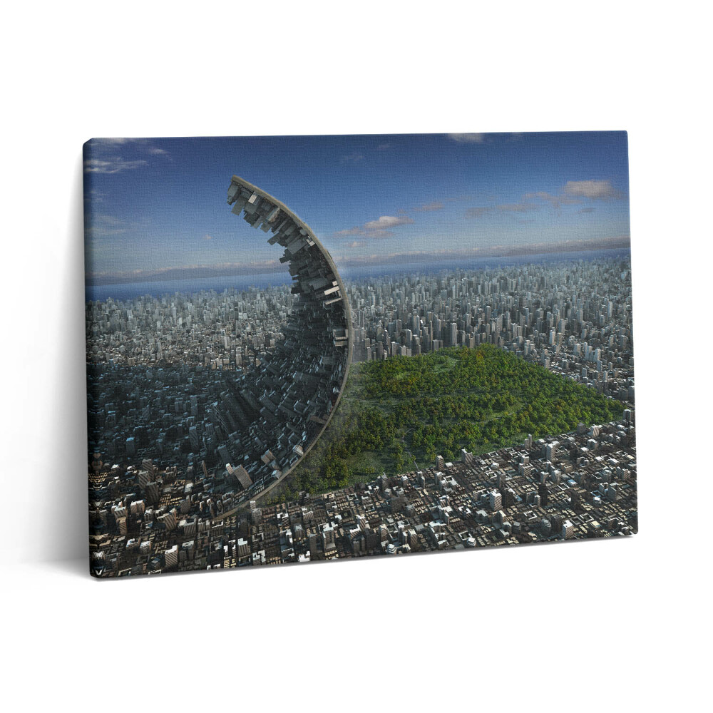 Vászonkép falra 80x60 Absztrakt a Central Parkban