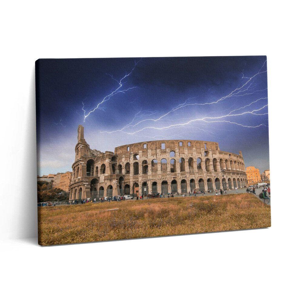 Vászonkép falra 80x60 Vihar a Colosseumban