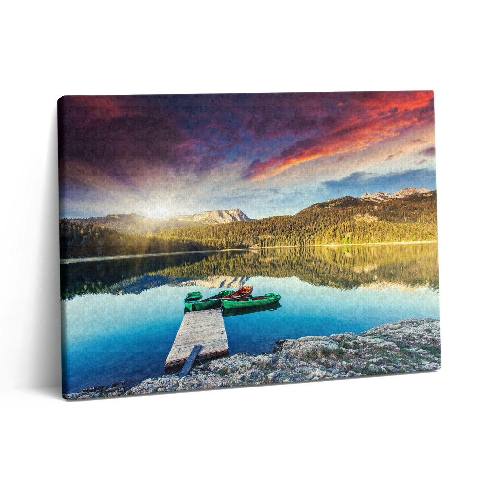 Vászonkép falra 80x60 Folyami tájkép