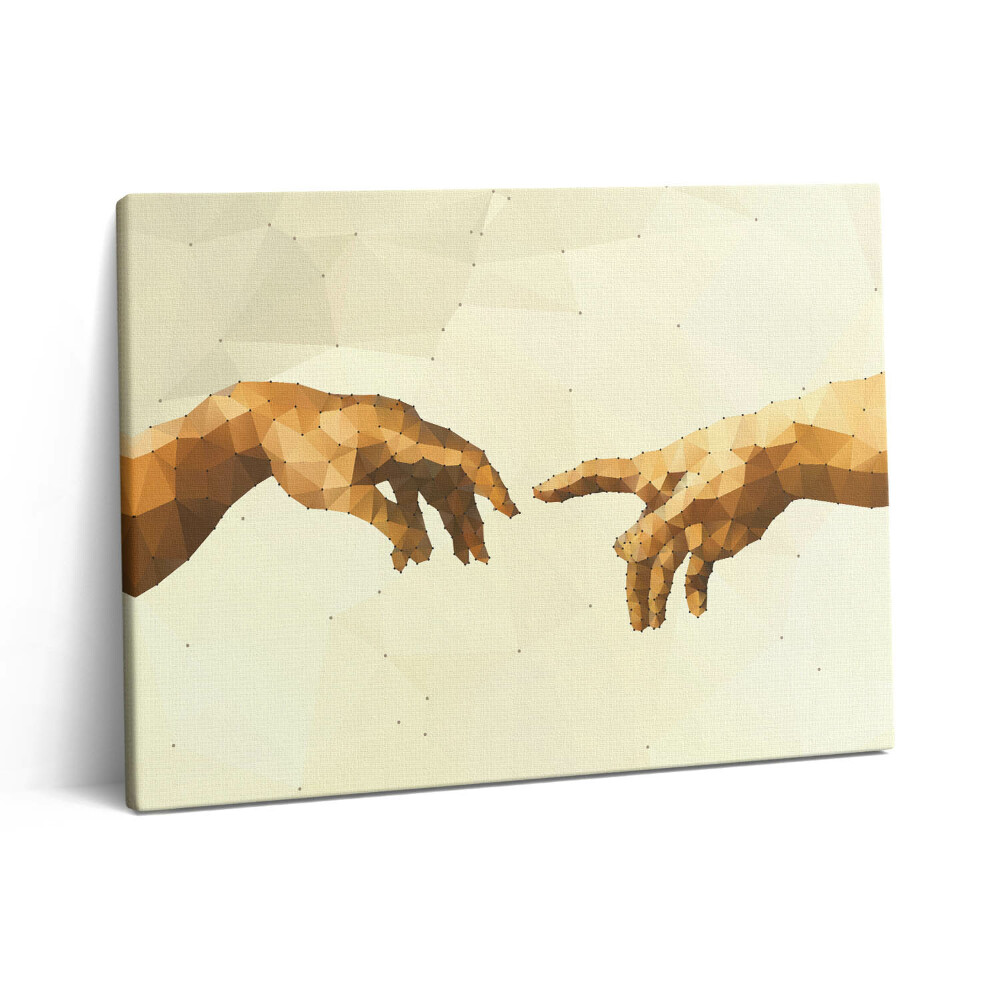 Vászonkép falra 80x60 Ádám teremtése