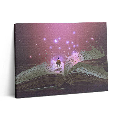 Vászonkép falra 80x60 Absztrakt könyv