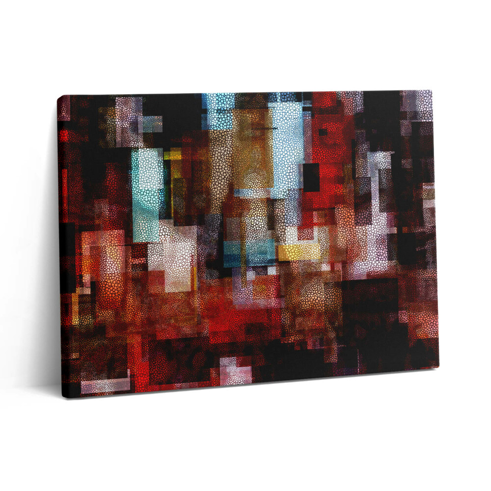 Vászonkép falra 80x60 Geometrikus absztrakció