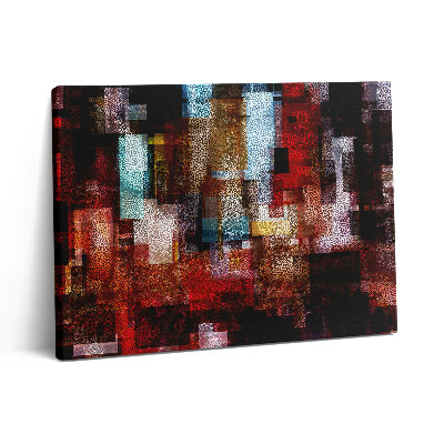 Vászonkép falra 80x60 Geometrikus absztrakció