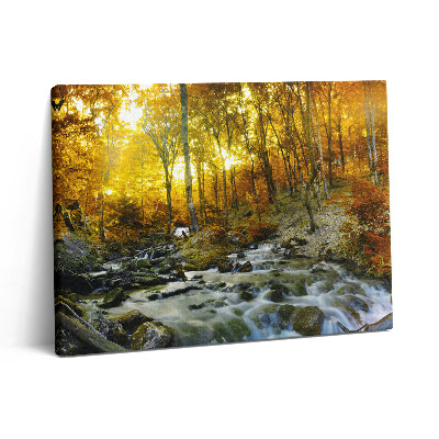 Vászonkép falra 80x60 őszi erdő