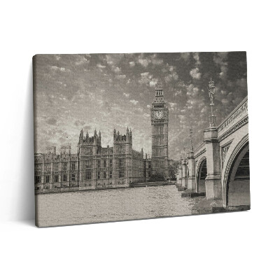 Vászonkép falra 80x60 London Anglia Big Ben