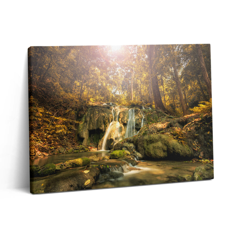 Vászonkép falra 80x60 Pugang Chiangrai vízesés Thaiföldön