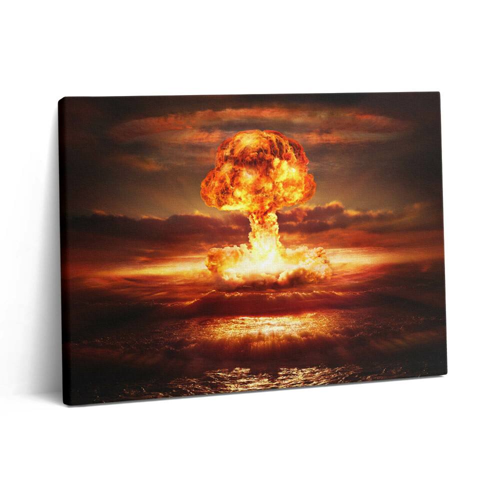 Vászonkép falra 80x60 Atombomba robbanás