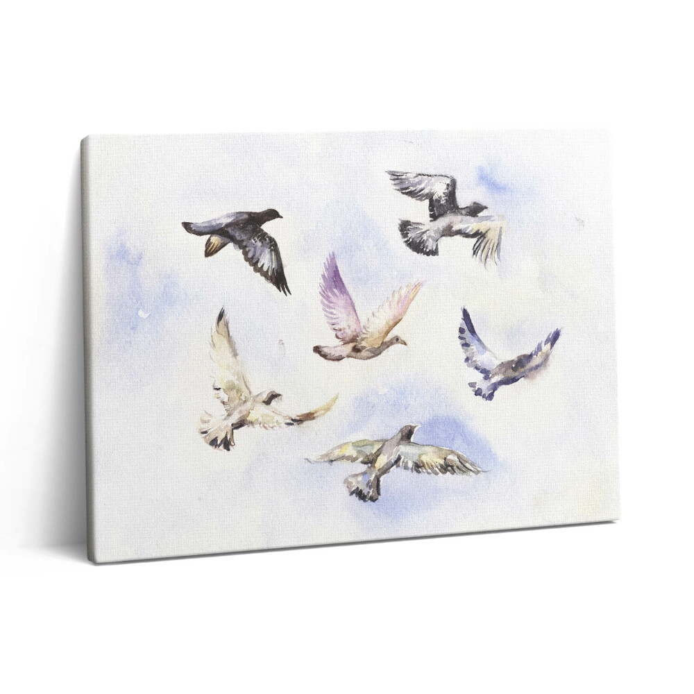 Vászonkép falra 80x60 Repülő madarak