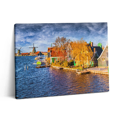 Vászonkép falra 80x60 Hollandia építészete