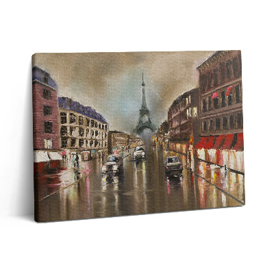 Vászonkép falra 80x60 A franciaországi Párizs