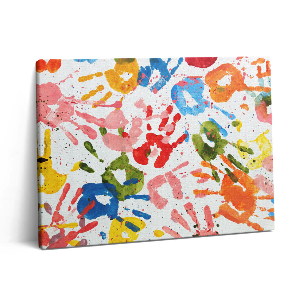 Vászonkép falra 80x60 Művészgyerekek