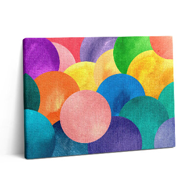 Vászonkép falra 80x60 Absztrakt körök