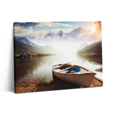 Vászonkép falra 80x60 Fantasztikus kilátás a tóra