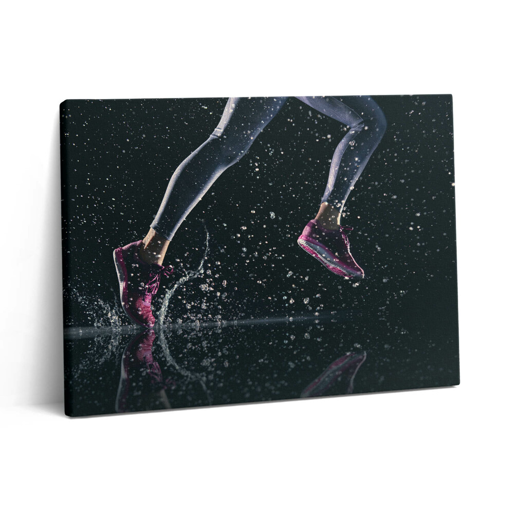 Vászonkép falra 80x60 Egészséges életmód - futás