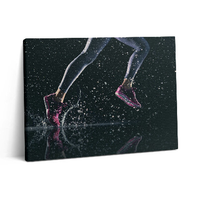 Vászonkép falra 80x60 Egészséges életmód - futás