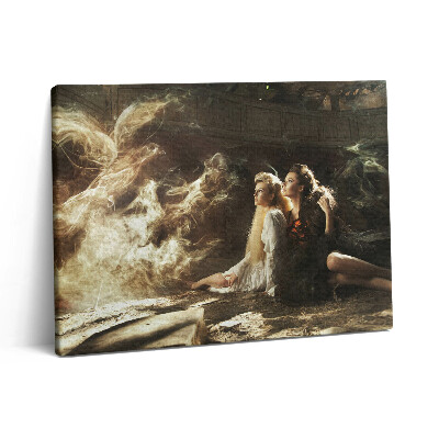 Vászonkép falra 80x60 Két nő fotója