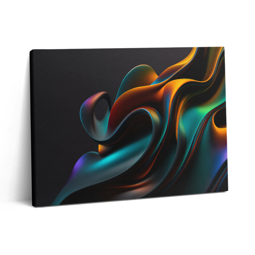 Vászonkép falra 80x60 Absztrakt futurisztikus hullám