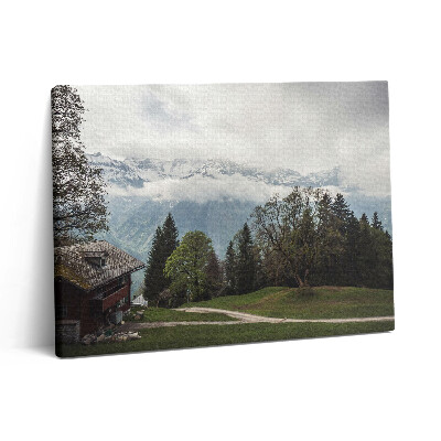 Vászonkép falra 80x60 Festői kilátás a hegyekre