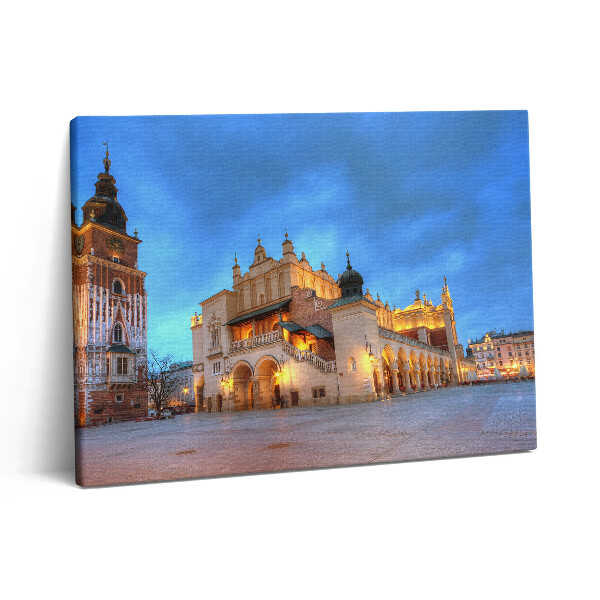 Vászonkép falra 80x60 Krakkó főtere