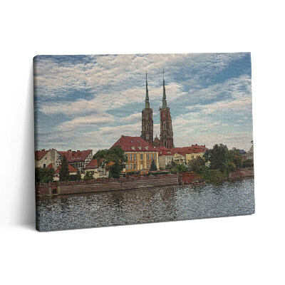 Vászonkép falra 80x60 Templom Breslauban