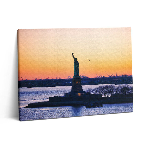 Vászonkép falra 80x60 Szabadságszobor New Yorkban