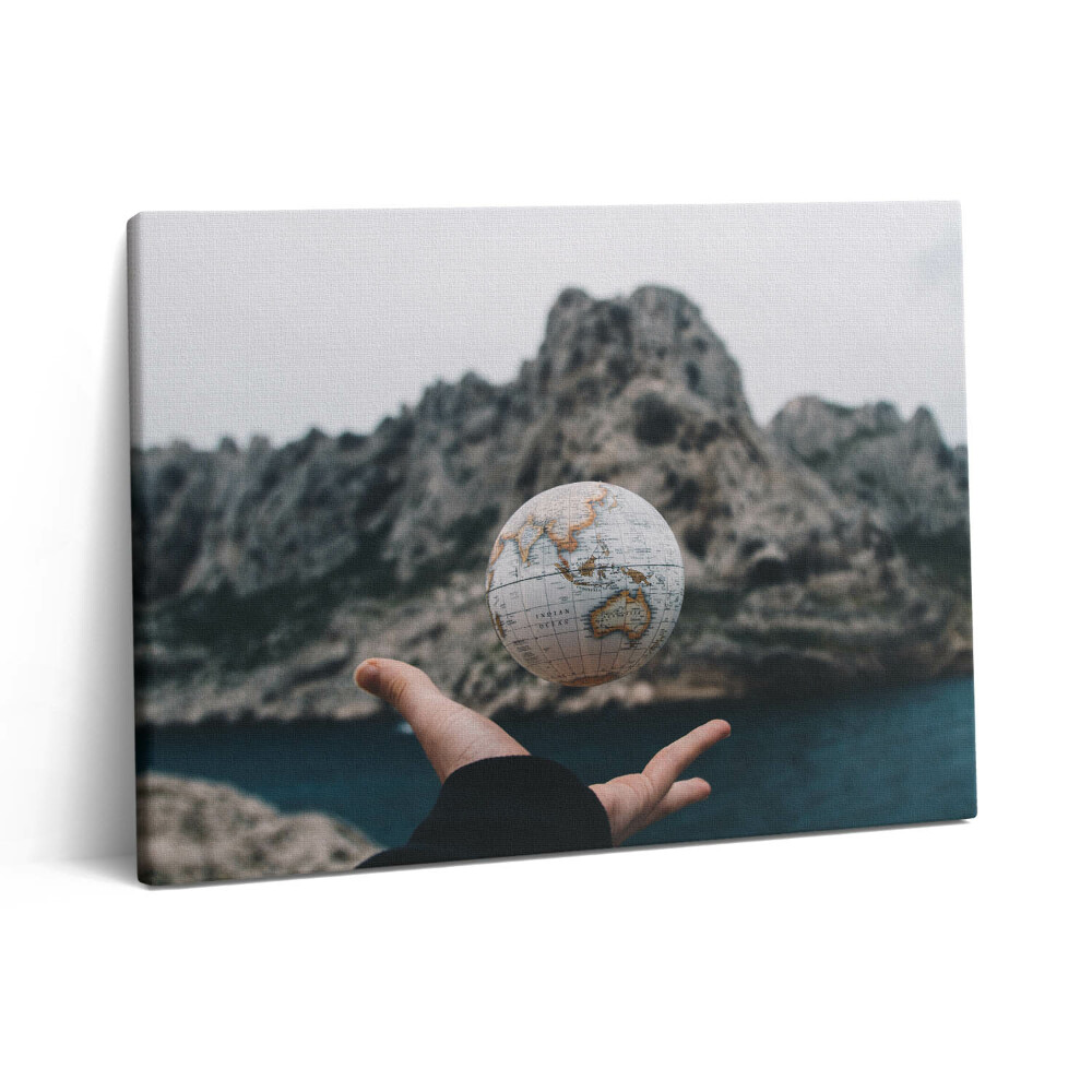 Vászonkép falra 80x60 Globe