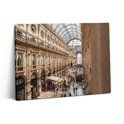 Vászonkép falra 80x60 Galleria Vittorio Emanuele II Olaszországban