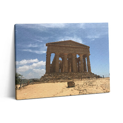 Vászonkép falra 80x60 Templom Szicíliában Olaszországban