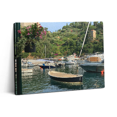 Vászonkép falra 80x60 Portofino kikötője
