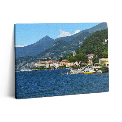 Vászonkép falra 80x60 A Garda-tó hegyvidéki tája