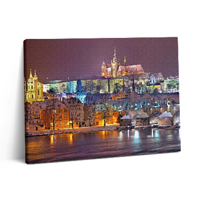 Vászonkép falra 80x60 Prágai várnegyed