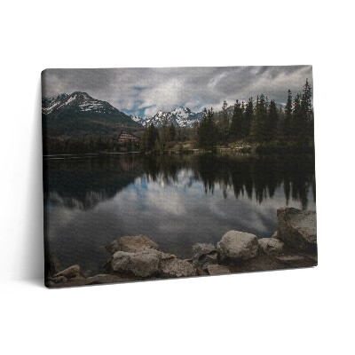 Vászonkép falra 80x60 Magas Tátra Szlovákiában