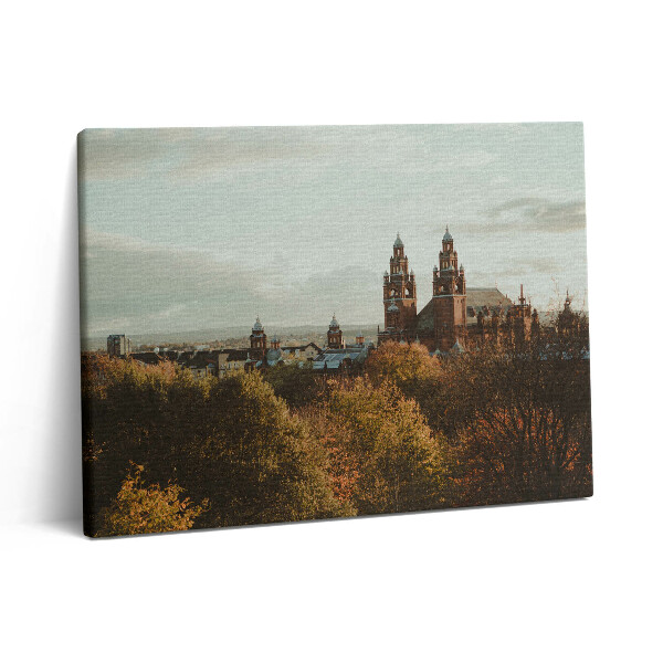 Vászonkép falra 80x60 Művészeti galéria Glasgow-ban