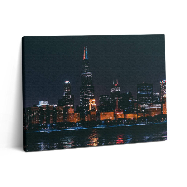 Vászonkép falra 80x60 Chicagói táj