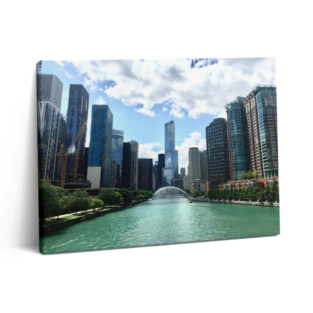 Vászonkép falra 80x60 Felhőkarcolók