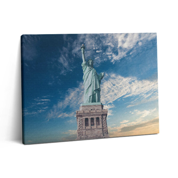 Vászonkép falra 80x60 Szabadságszobor New Yorkban