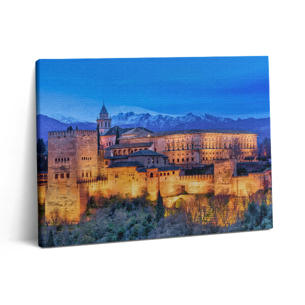 Vászonkép falra 80x60 Granada andalúziai falai