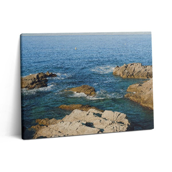 Vászonkép falra 80x60 Costa Brava partja