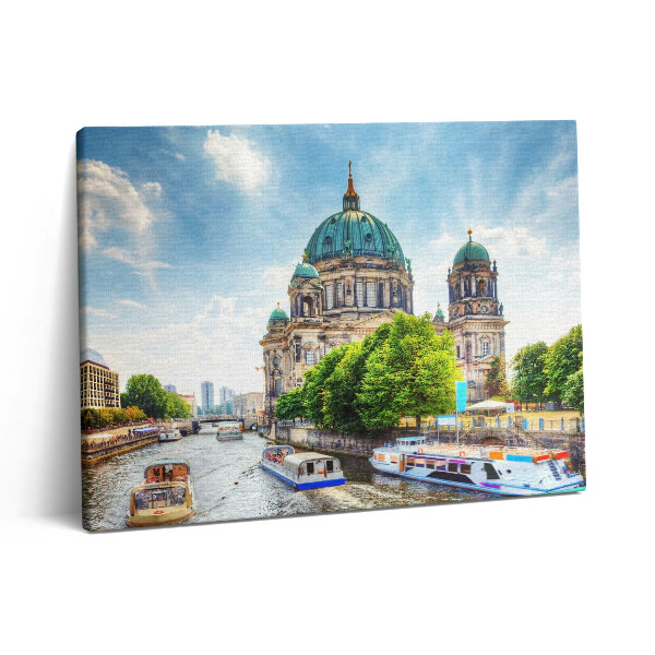 Vászonkép falra 80x60 Katedrális Berlinben Németországban