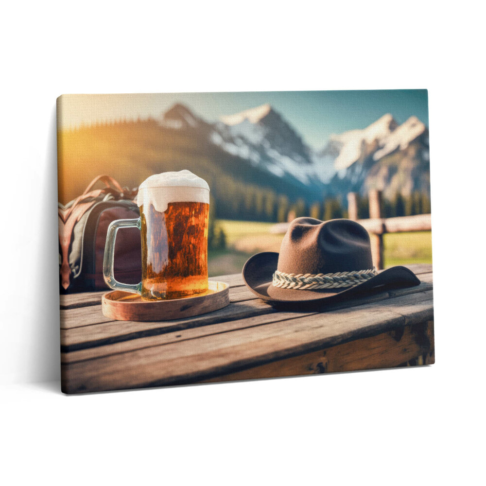 Vászonkép falra 80x60 Októberi fesztivál Münchenben