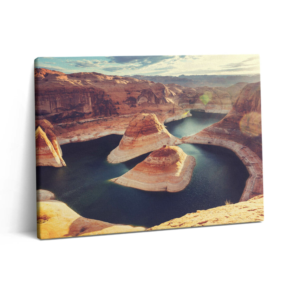 Vászonkép falra 80x60 Powell-tó az Egyesült Államokban