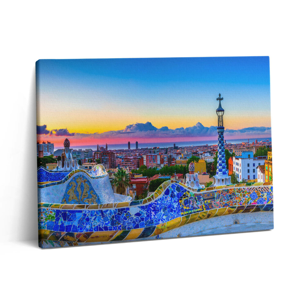 Vászonkép falra 80x60 Panoráma egy spanyol városról