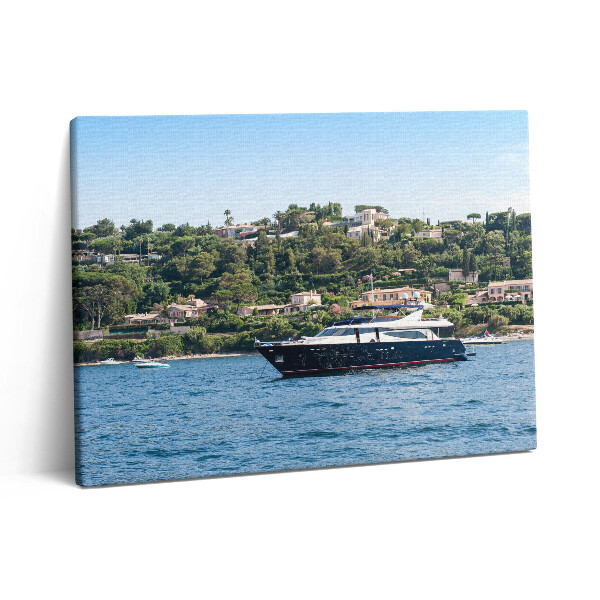 Vászonkép falra 80x60 Saint Tropez Provence-ban Franciaországban