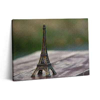 Vászonkép falra 80x60 Szuvenír az Eiffel-toronyról