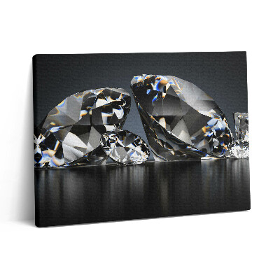 Vászonkép falra 80x60 Csodálatosan csillogó gyémántok