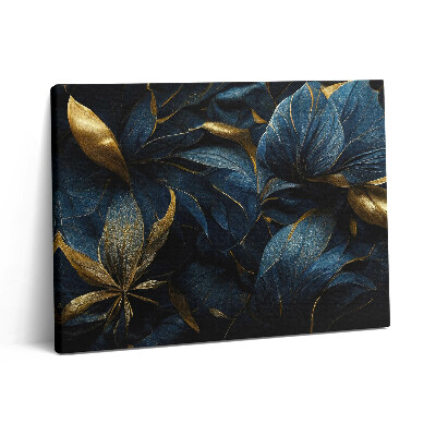 Vászonkép falra 80x60 Dekoratív virágok