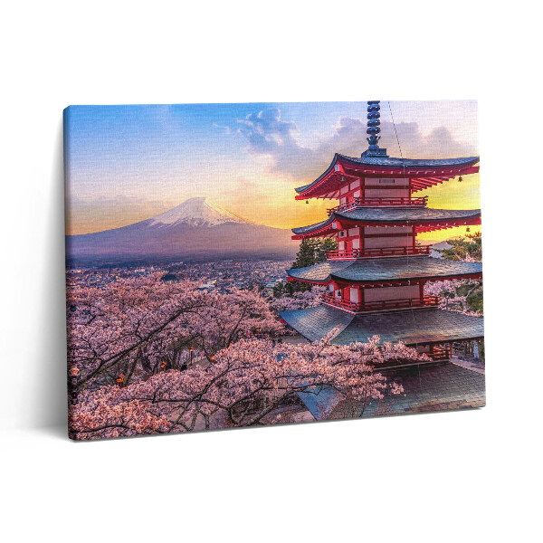 Vászonkép falra 80x60 Japán építkezés