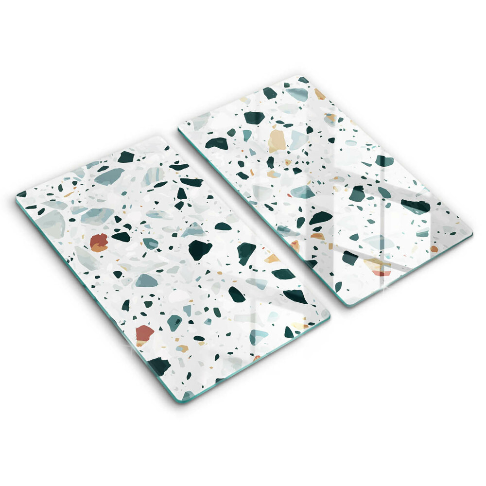 Tűzhelyvédő üveglap 2 darab Fényes kőedény