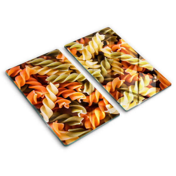 Tűzhelyvédő üveglap 2 sztuki Tészta Fusilli