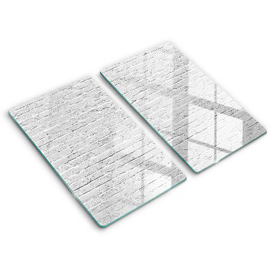 Tűzhelyvédő üveglap 2 darab Tégla fal